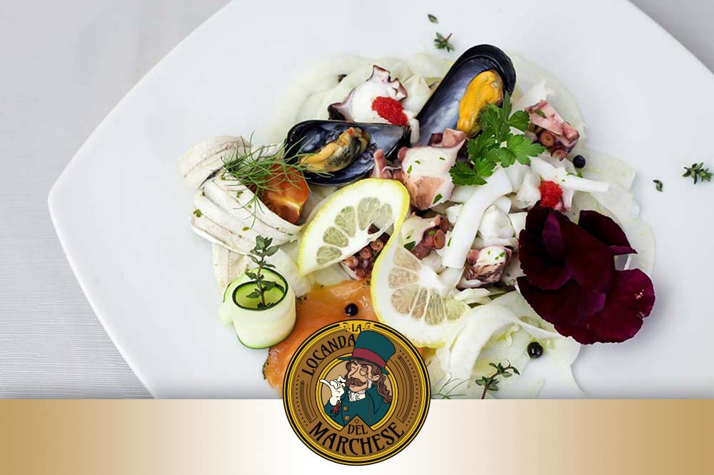 Antipasto di mare La Locanda del Marchese